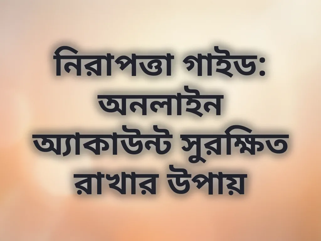 নিরাপত্তা গাইড
